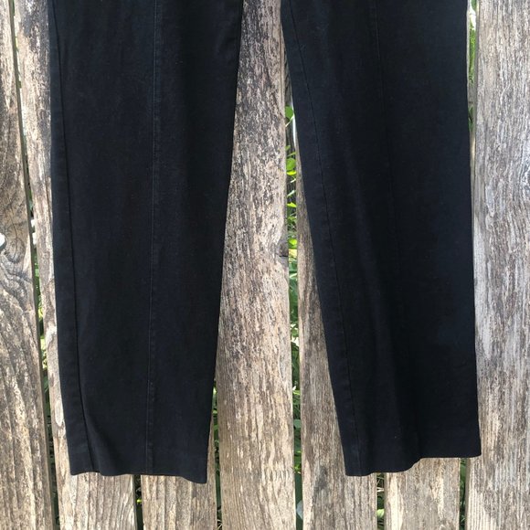 J Jill Pants Size 6 Premium Bi-Stretch Cotton Rayon Spandex Black - Picture 5 of 9